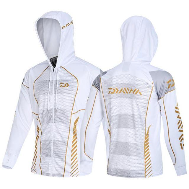 Camiseta de Pesca Daiwa 2023 Capuz Manga Longa