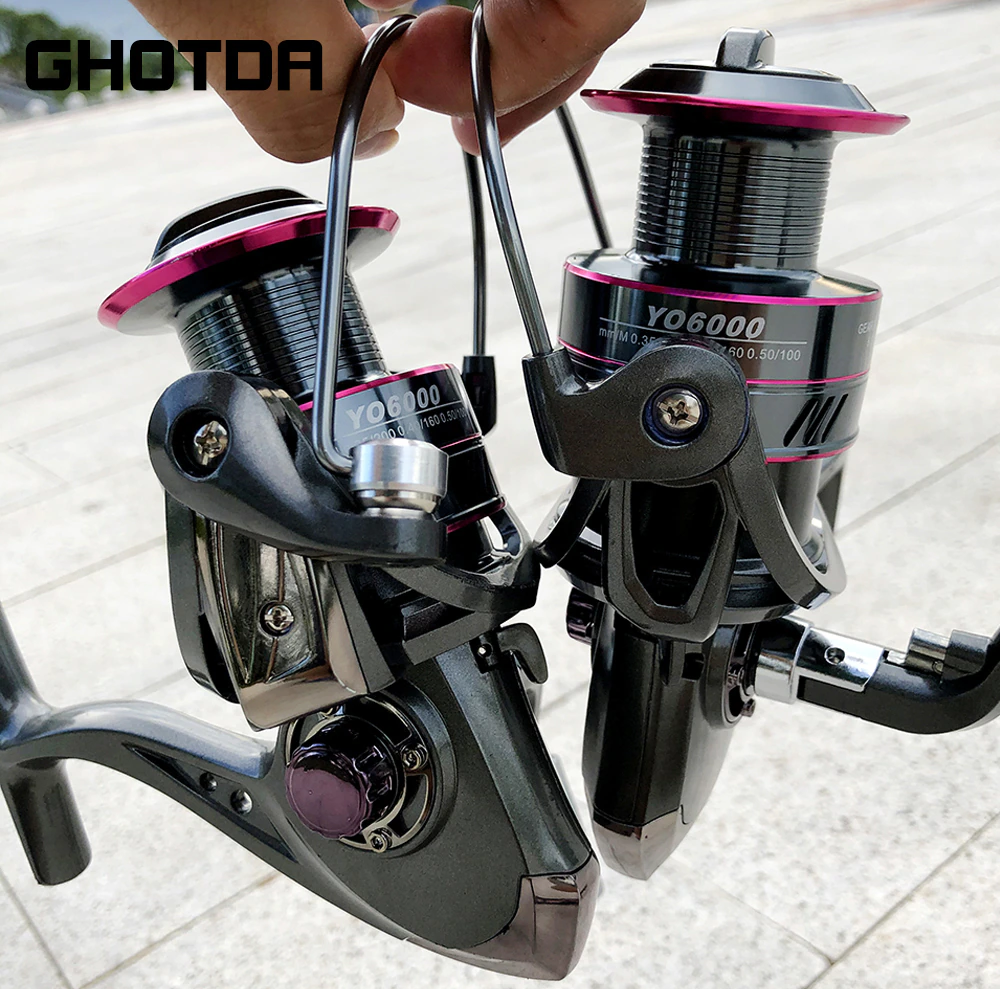 Molinete de Pesca Ghotda 13 Rolamentos (5,2:1) 12KG